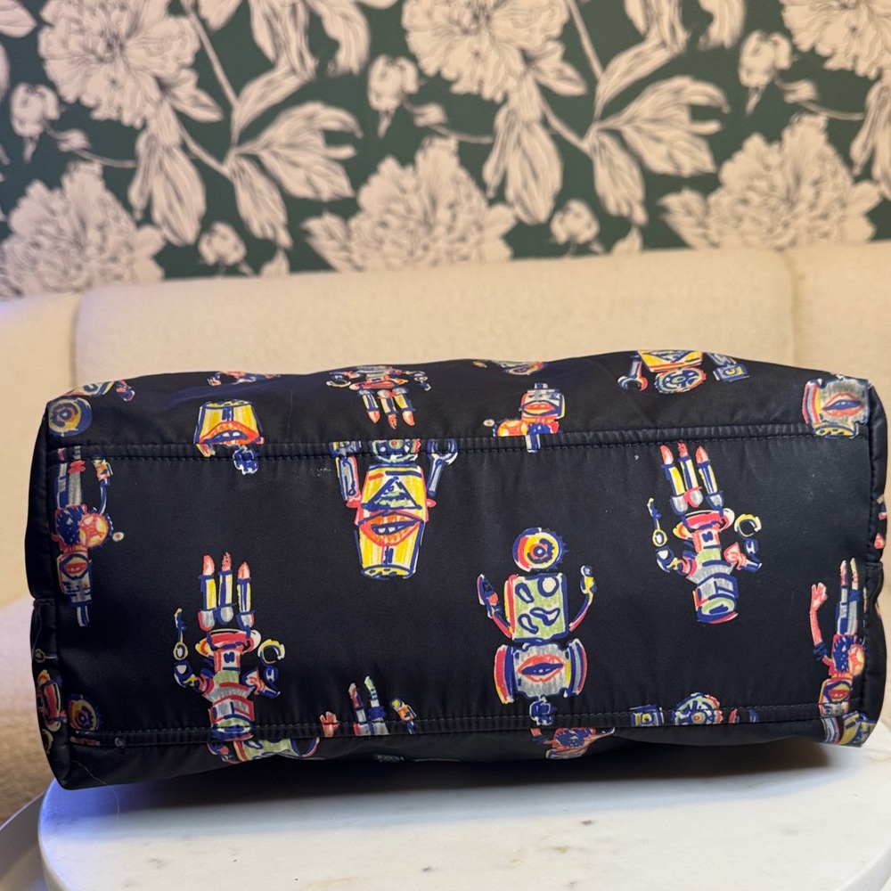 Prada Authentic Limited Edition Black Nylon Robot Tote - Picture 9 of 12